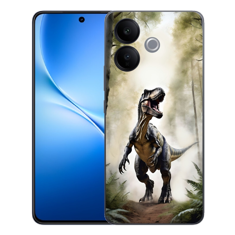mmCase gélhuzat a Vivo V70 Lite 5G-hez – dühös T-Rex