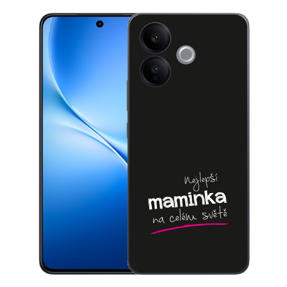 mmCase géltok a Vivo V70 Lite 5G-hez – „A legjobb anyuka” 4, fekete háttérrel