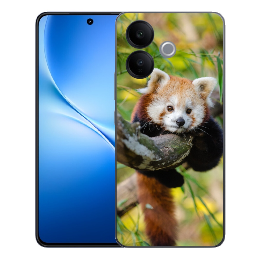 mmCase gél tok a Vivo V70 Lite 5G-hez – vörös panda