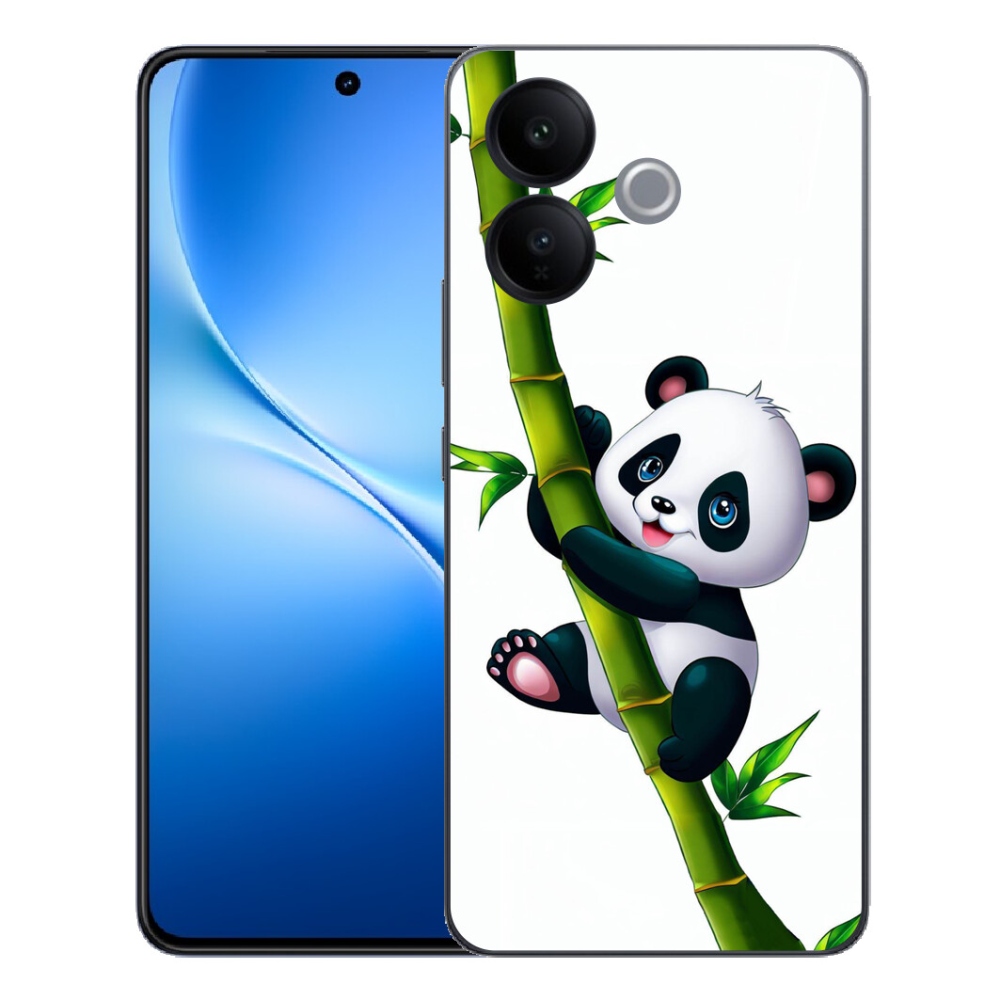 mmCase géltok a Vivo V70 Lite 5G-hez – panda bambuszágon