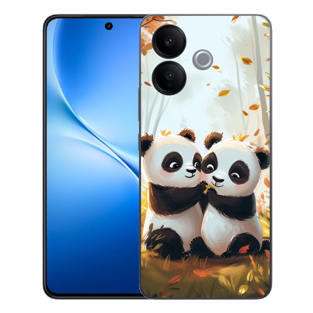 mmCase gélhuzat a Vivo V70 Lite 5G-hez – pandák