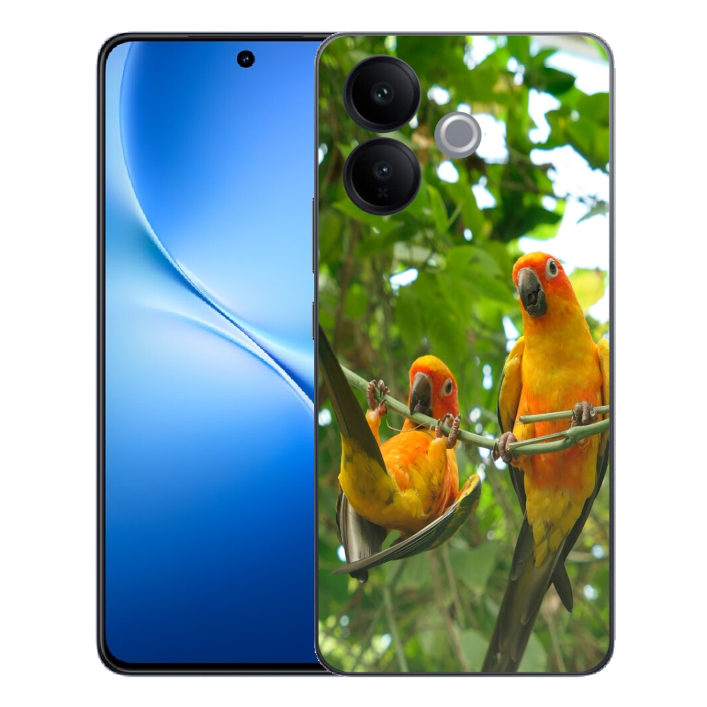 mmCase géltok a Vivo V70 Lite 5G-hez – aratinga papagájok