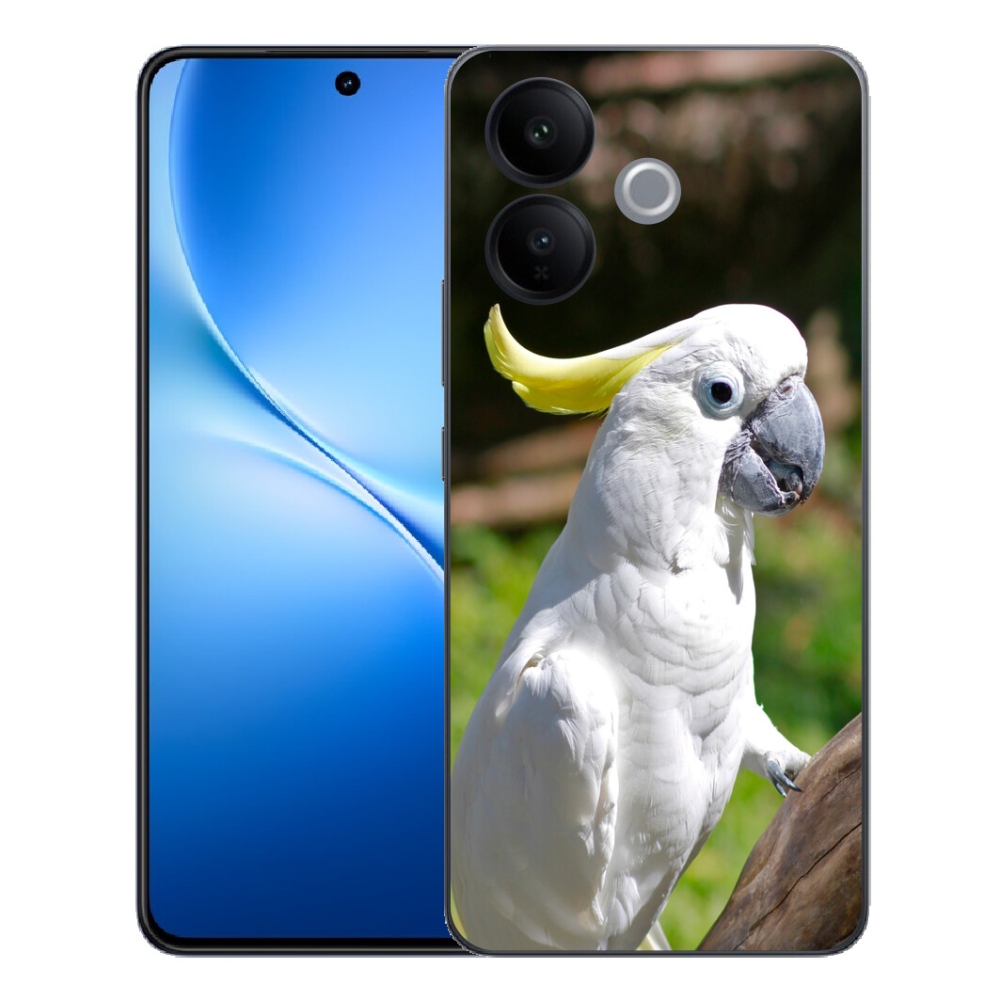 mmCase gélhuzat a Vivo V70 Lite 5G-hez – kakadu papagáj 2