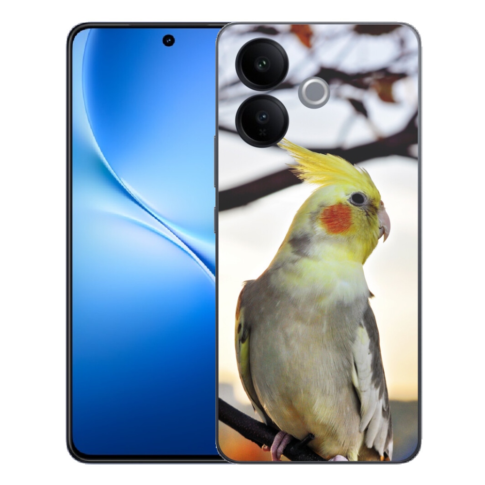 mmCase gélhuzat a Vivo V70 Lite 5G-hez – korella papagáj