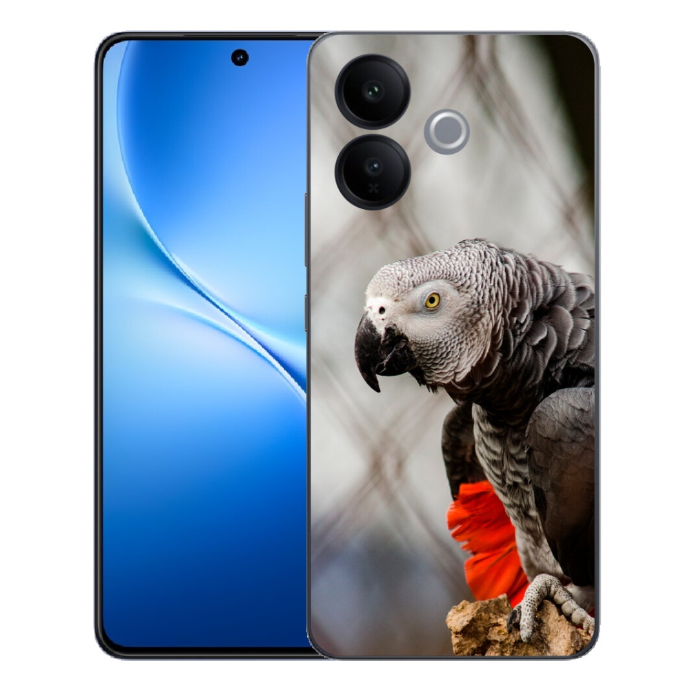 mmCase gélhuzat a Vivo V70 Lite 5G-hez – szuka papagáj 3
