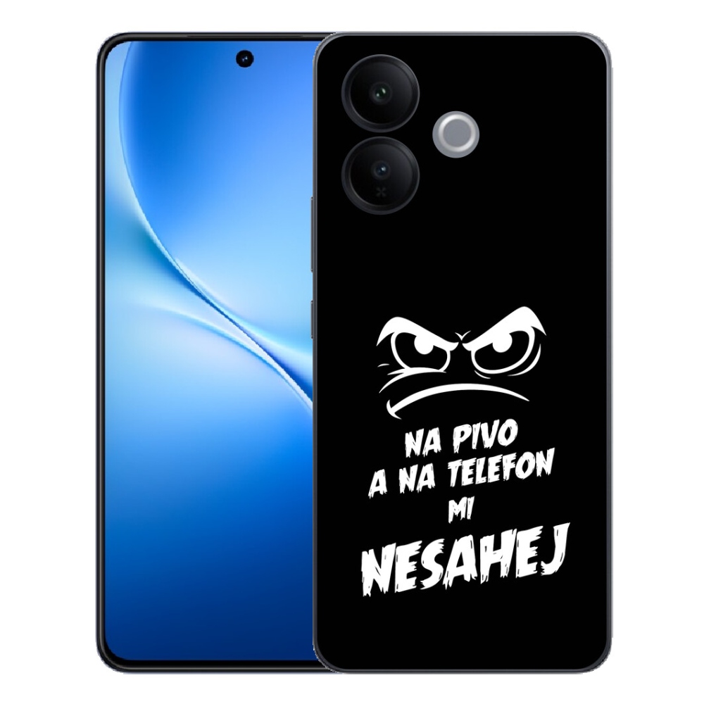 mmCase géltok a Vivo V70 Lite 5G-hez – sörös motívum, 2. változat, fekete háttér