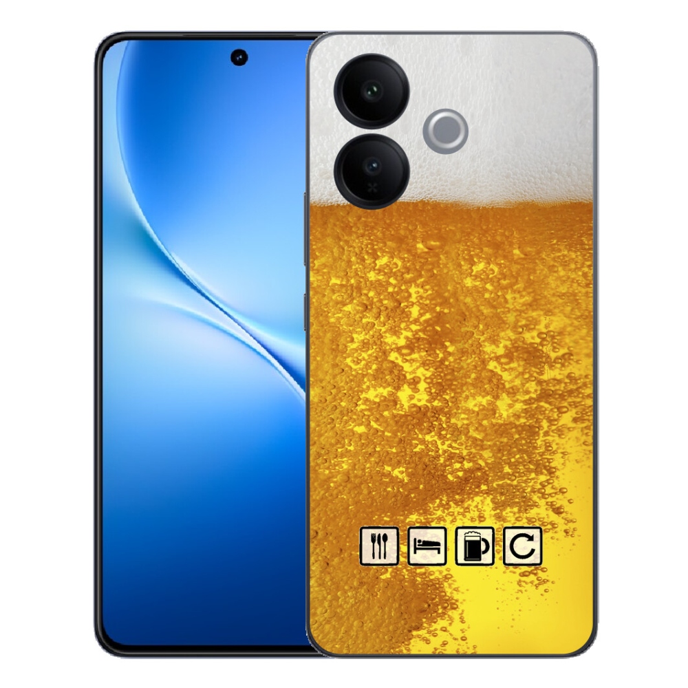 mmCase gélhuzat a Vivo V70 Lite 5G-hez – sörös motívum 3