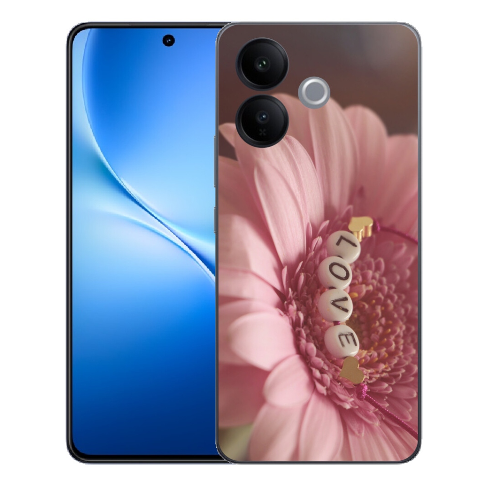 mmCase gél tok a Vivo V70 Lite 5G-hez – „love” medál
