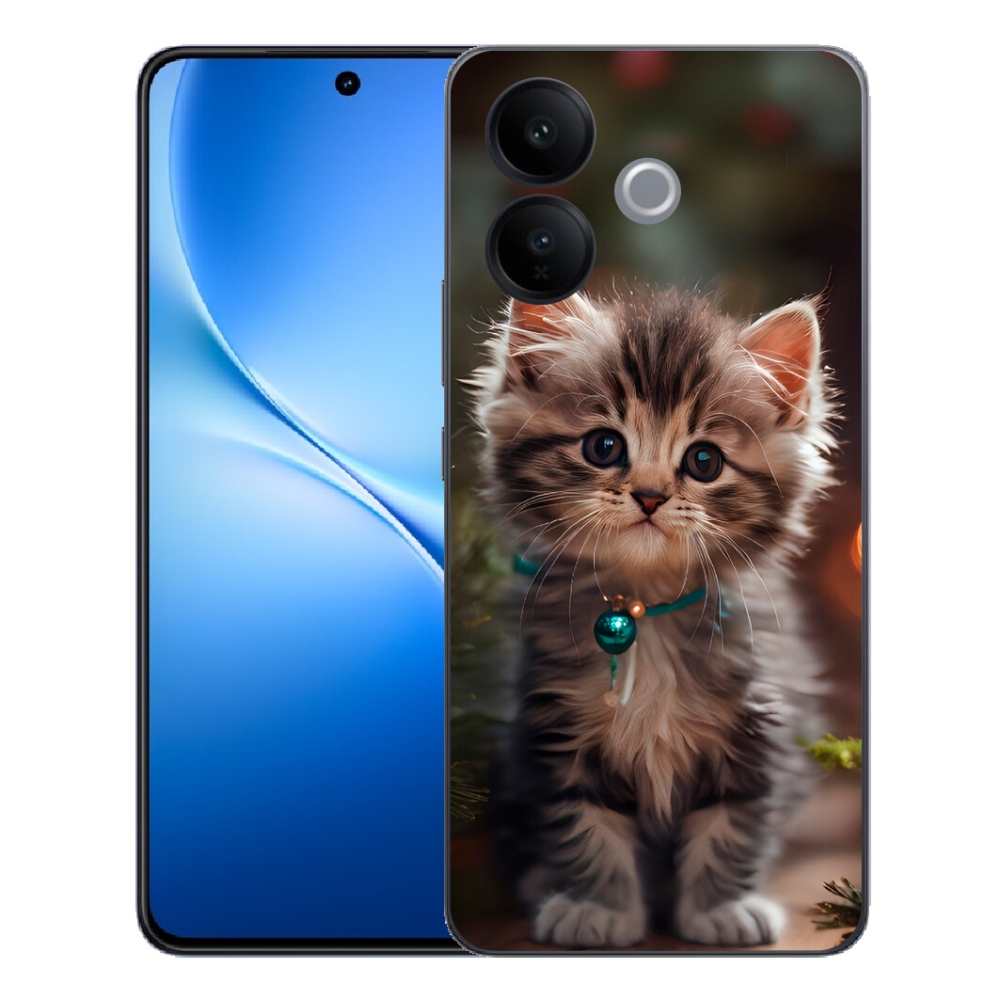 mmCase gél tok a Vivo V70 Lite 5G-hez – aranyos cica 11