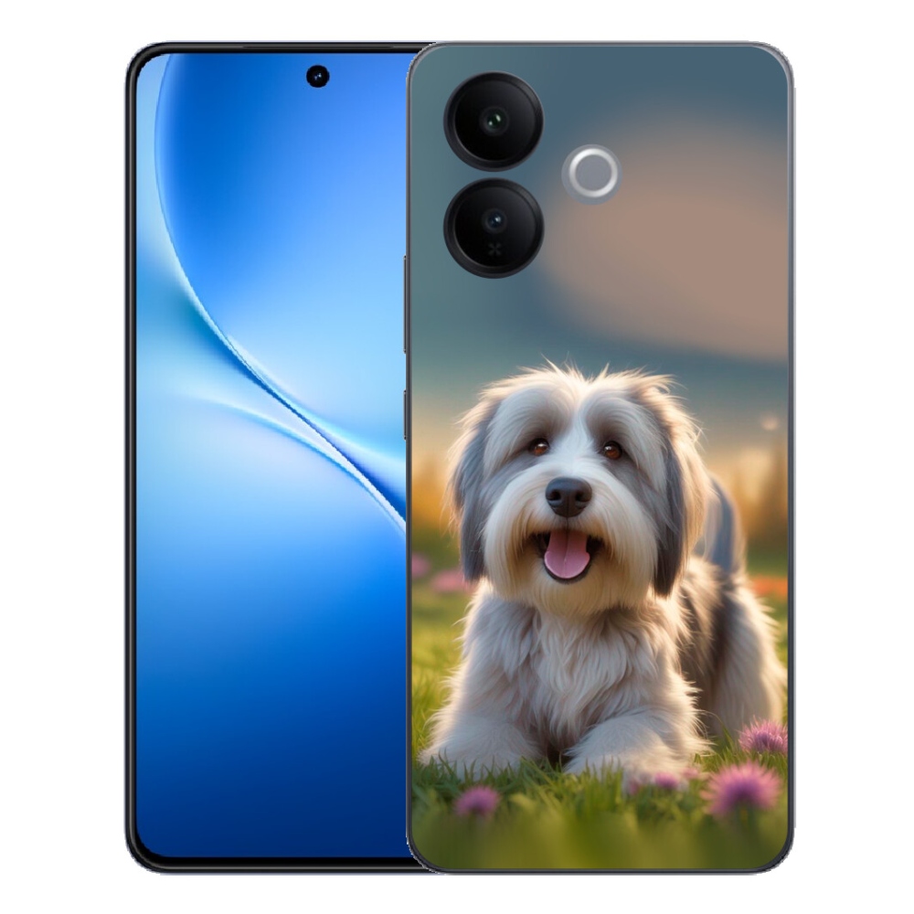 mmCase gél tok a Vivo V70 Lite 5G-hez – aranyos havannai kutyus
