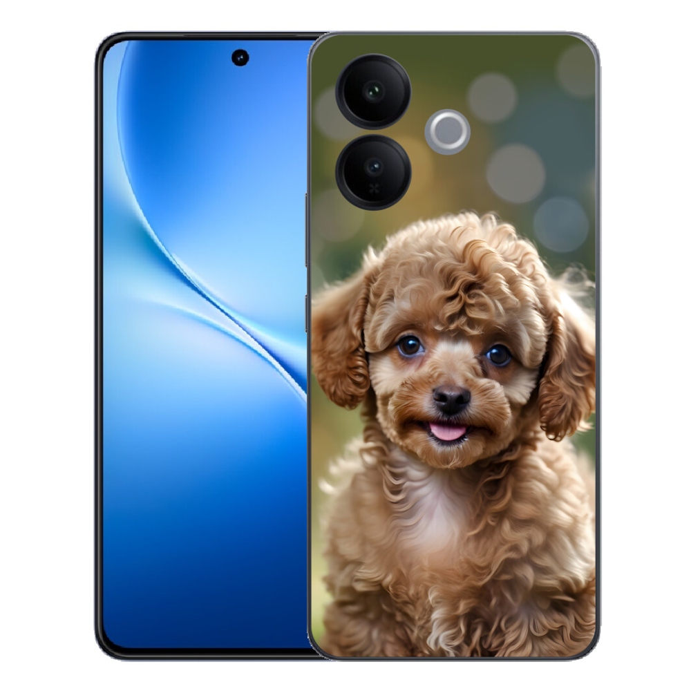 mmCase géltok a Vivo V70 Lite 5G-hez – aranyos pudli