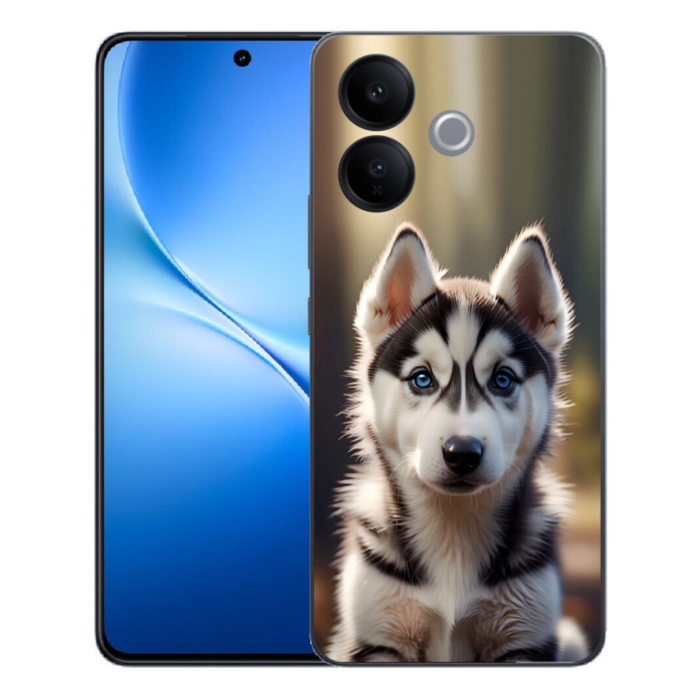 mmCase géltok a Vivo V70 Lite 5G-hez – aranyos szibériai husky