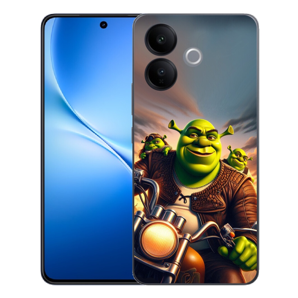 mmCase géltok a Vivo V70 Lite 5G-hez – Shrek motoron
