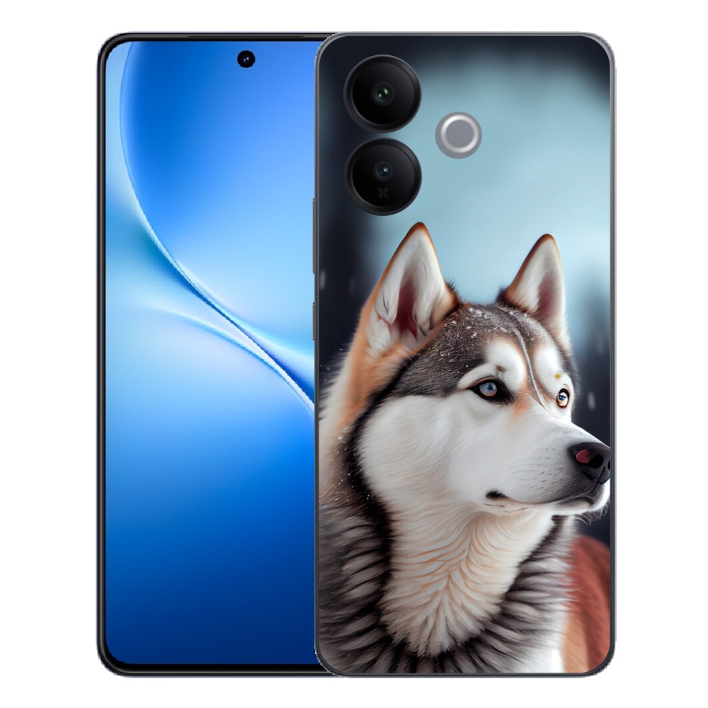 mmCase géltok a Vivo V70 Lite 5G-hez – szibériai husky