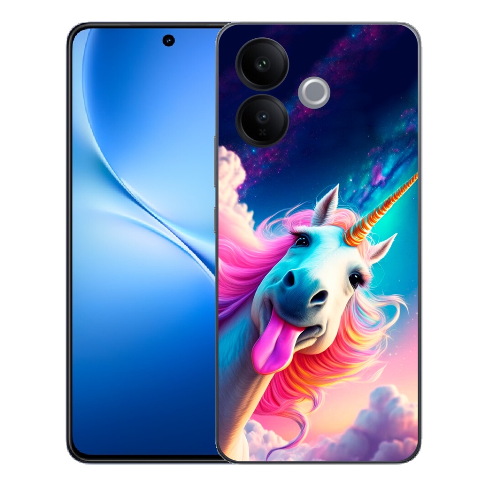 mmCase gélhuzat a Vivo V70 Lite 5G-hez – őrült egyszarvú