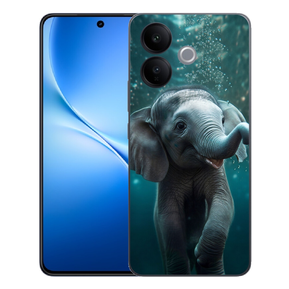 mmCase géltok a Vivo V70 Lite 5G-hez – víz alatti elefánt