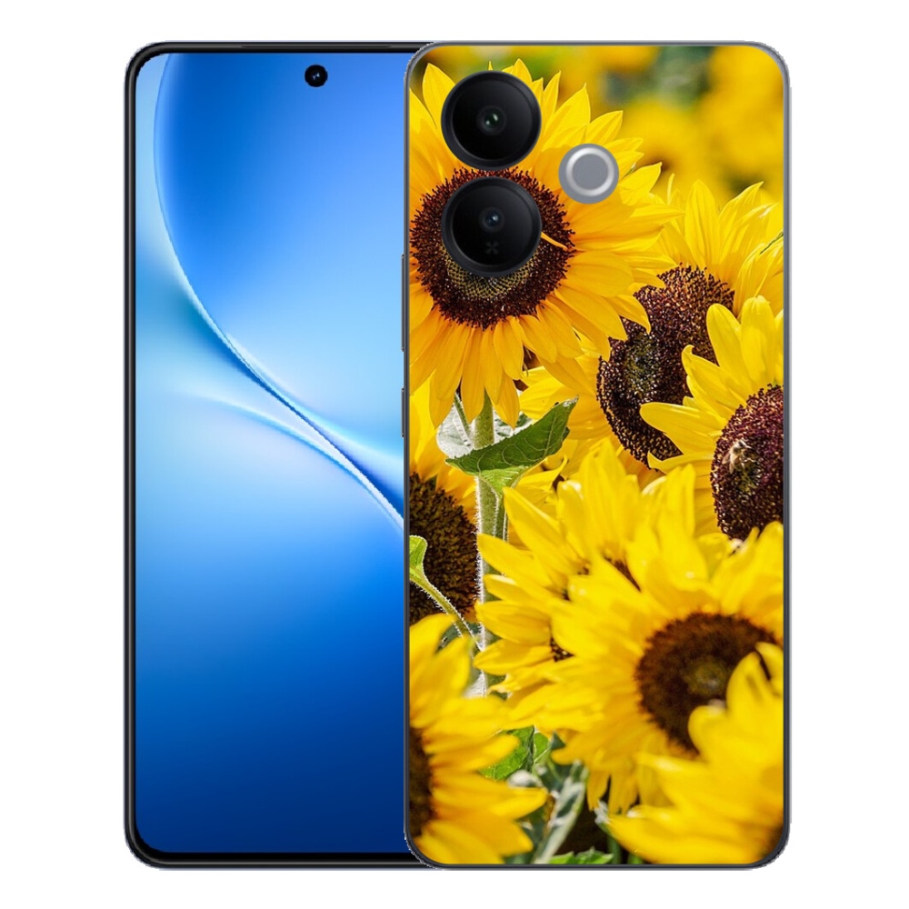 mmCase gélhuzat a Vivo V70 Lite 5G-hez – napraforgó