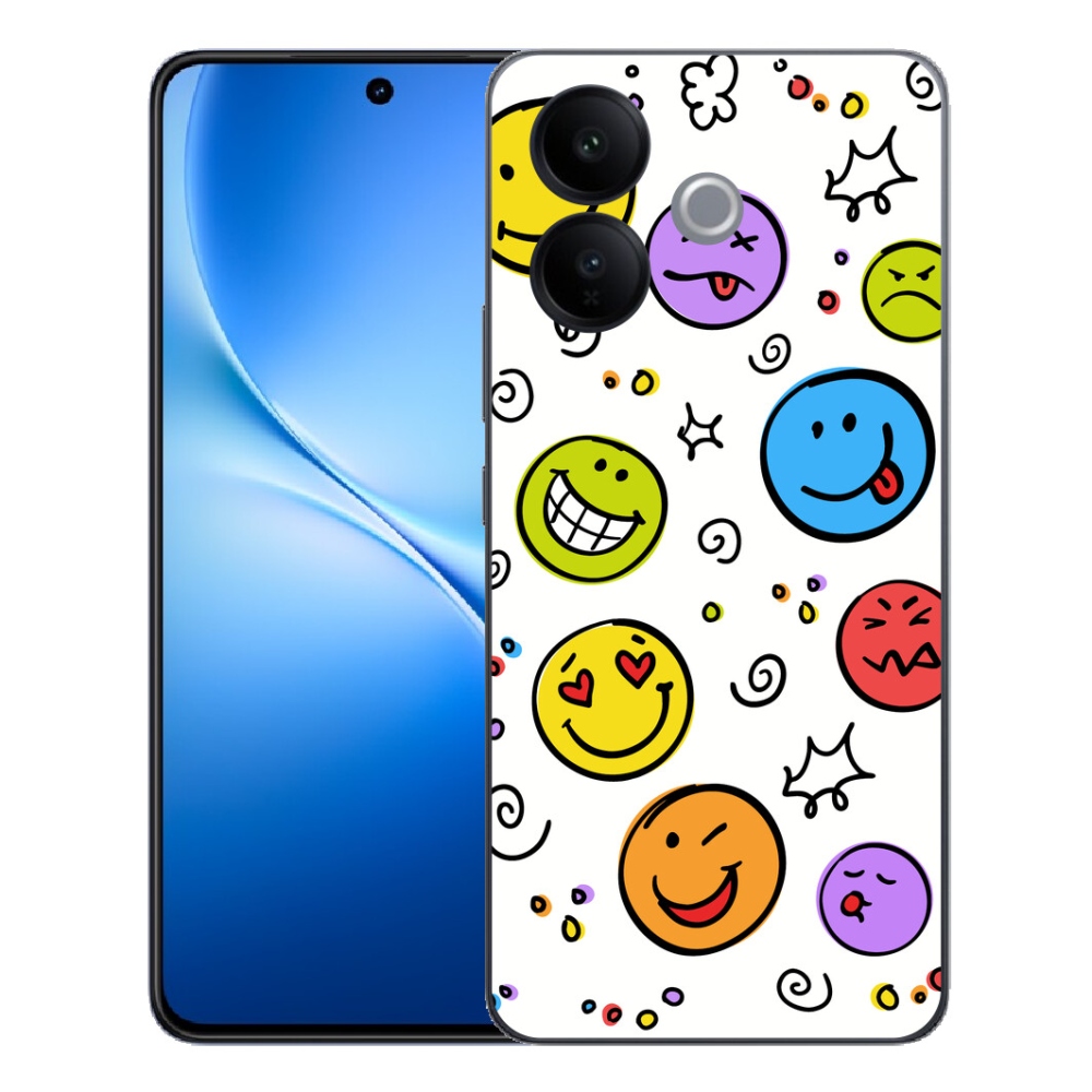 mmCase géltok a Vivo V70 Lite 5G-hez – smiley-k