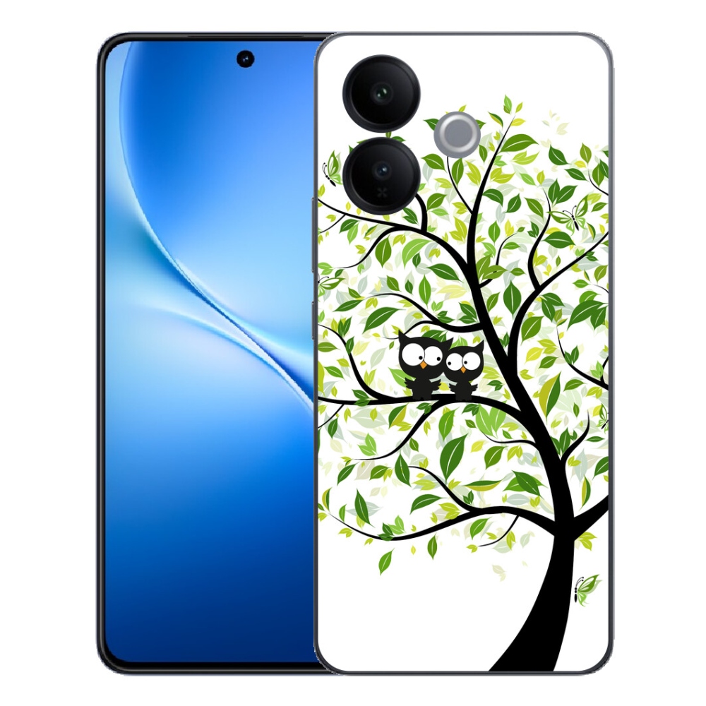mmCase géltok a Vivo V70 Lite 5G-hez – baglyok a fán