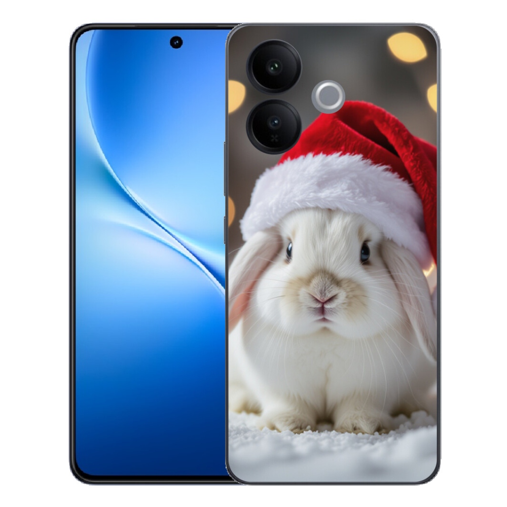 mmCase géltok a Vivo V70 Lite 5G-hez – karácsonyi nyuszi