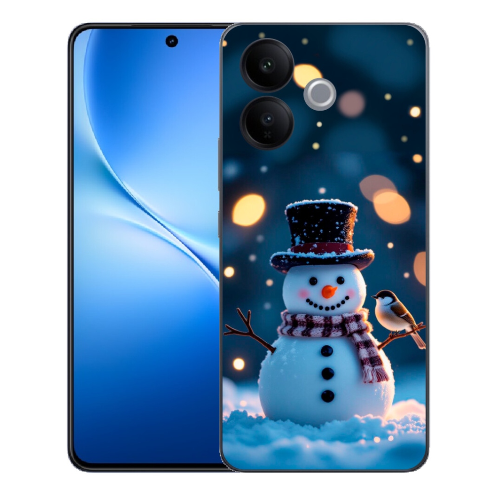 mmCase géltok a Vivo V70 Lite 5G-hez – karácsonyi hóember