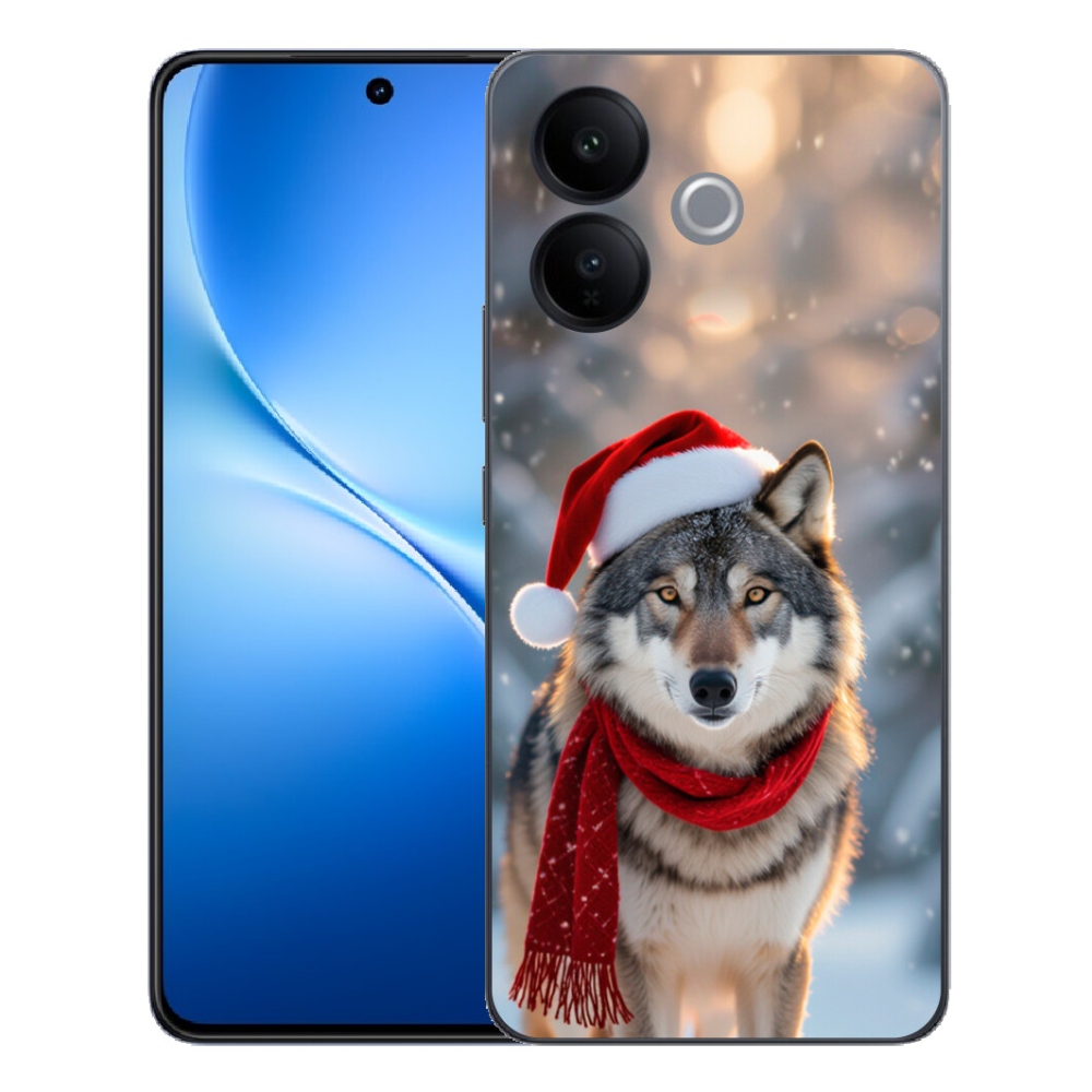 mmCase géltok a Vivo V70 Lite 5G-hez – karácsonyi farkas