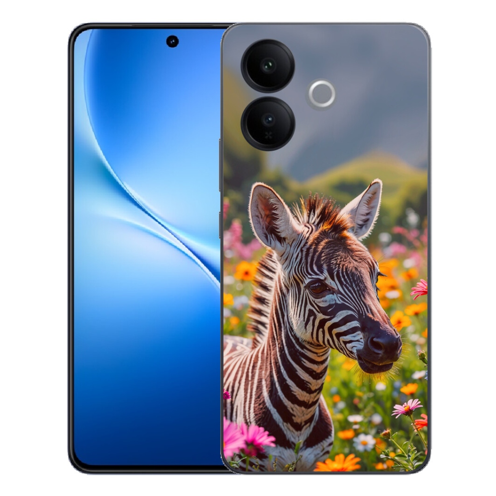 mmCase géltok a Vivo V70 Lite 5G-hez – zebra a réten