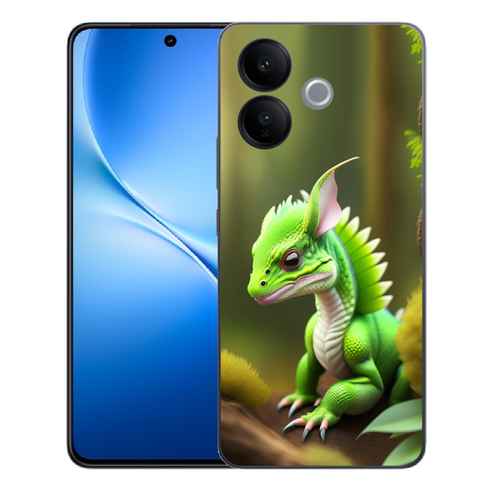 mmCase géltok a Vivo V70 Lite 5G-hez – zöld sárkány