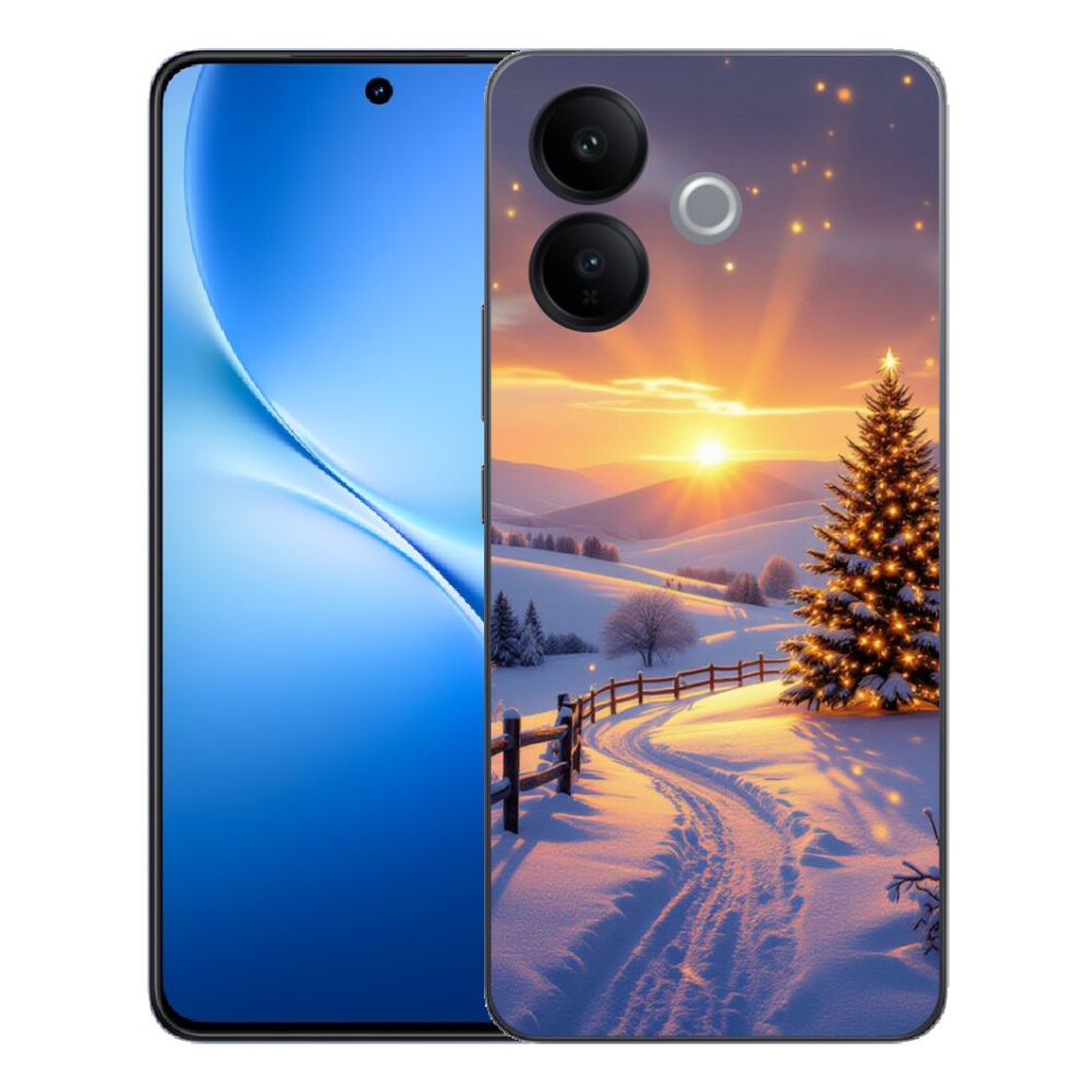 mmCase gél tok a Vivo V70 Lite 5G-hez – téli táj