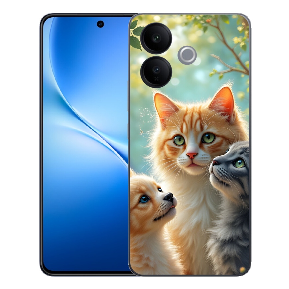 mmCase géltok a Vivo V70 Lite 5G-hez – Állati barátság 2