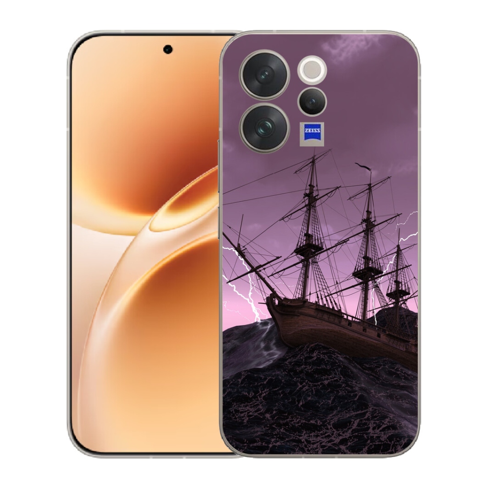 mmCase géltok a Vivo V70-hez – hajó a viharban