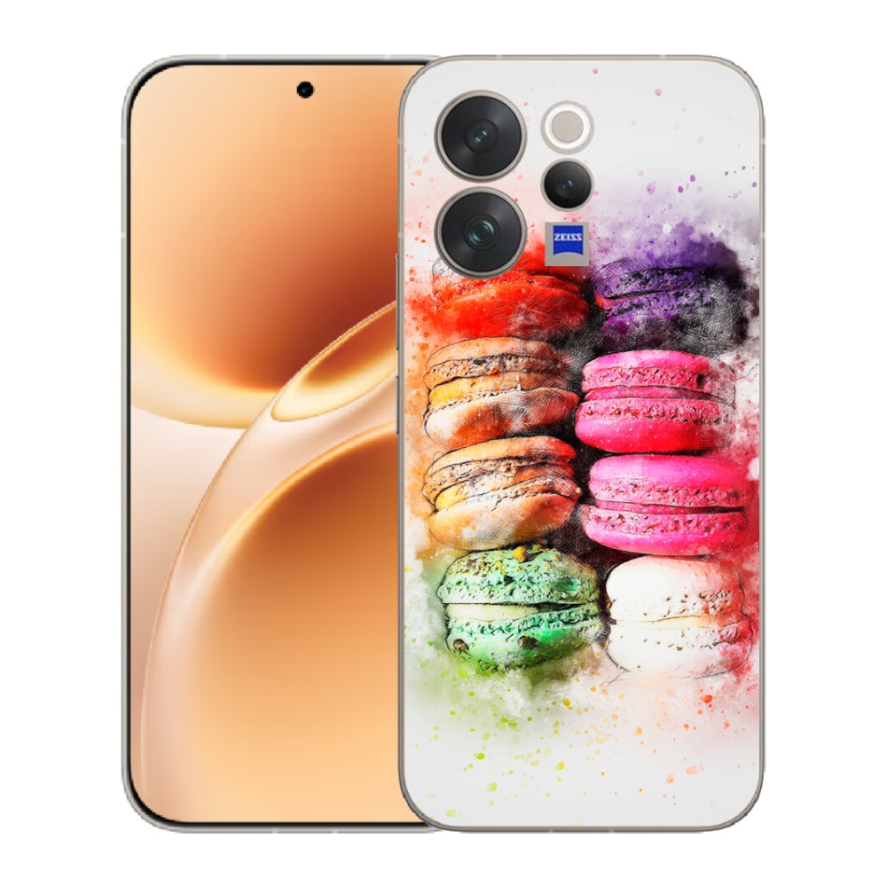 mmCase gél tok a Vivo V70-hez – macaronok