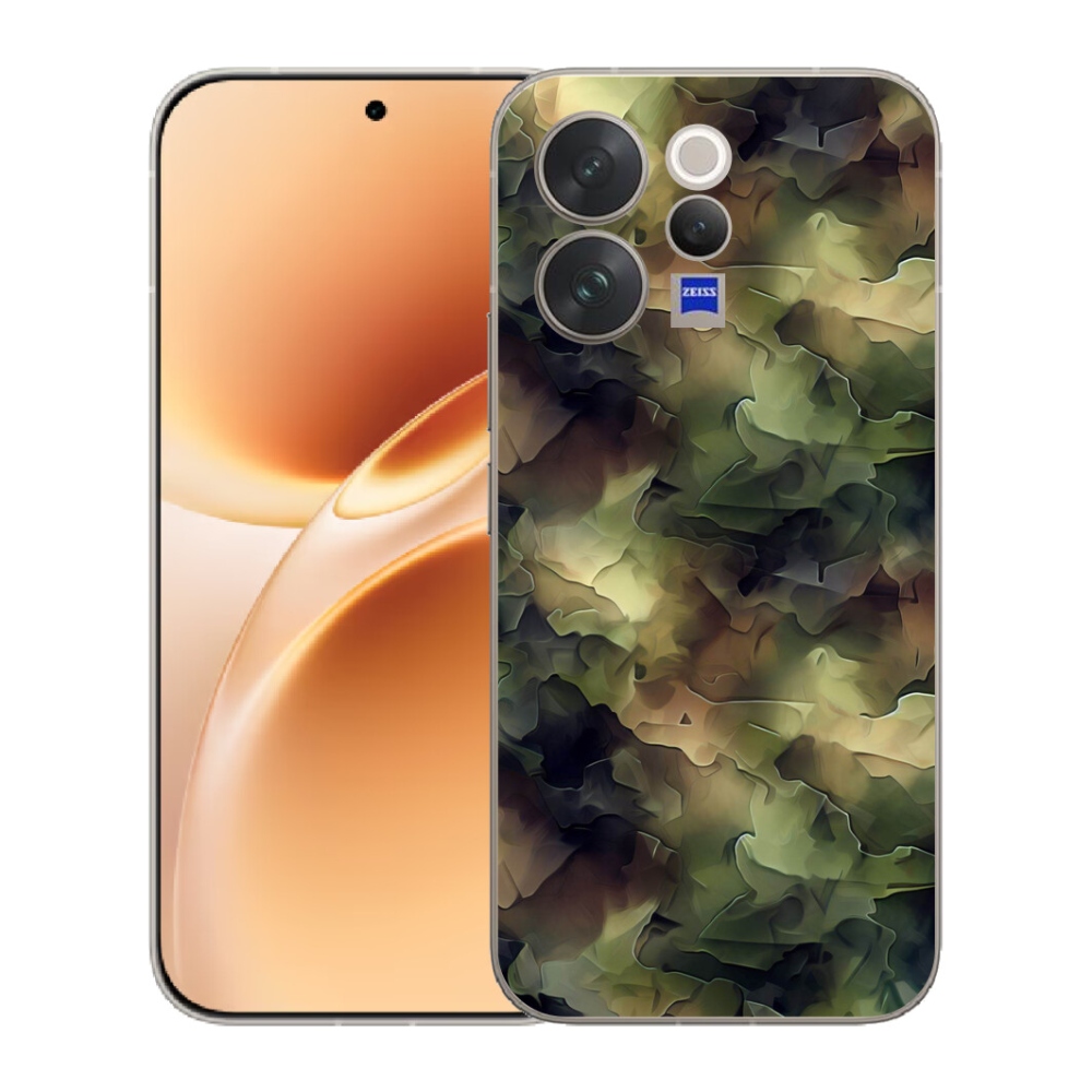 mmCase géltok a Vivo V70-hez – kamuflázsminta 10