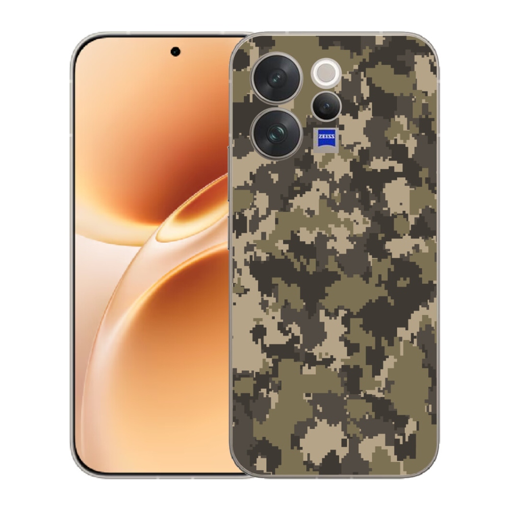 mmCase géltok a Vivo V70-hez – kamuflázsminta 12