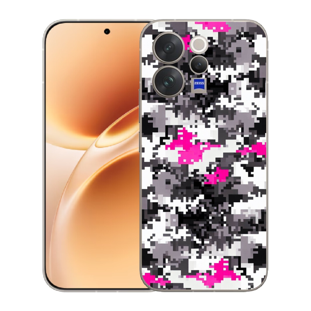 mmCase gél tok a Vivo V70-hez – kamuflázsminta 4