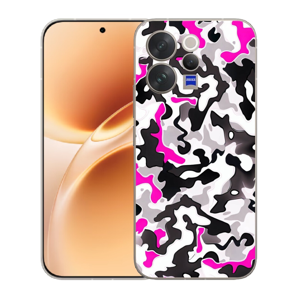 mmCase gél tok a Vivo V70-hez – kamuflázs mintás 5