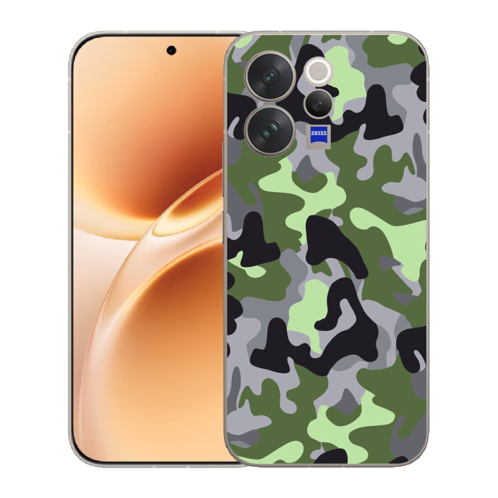 mmCase géltok a Vivo V70-hez – kamuflázsminta 7