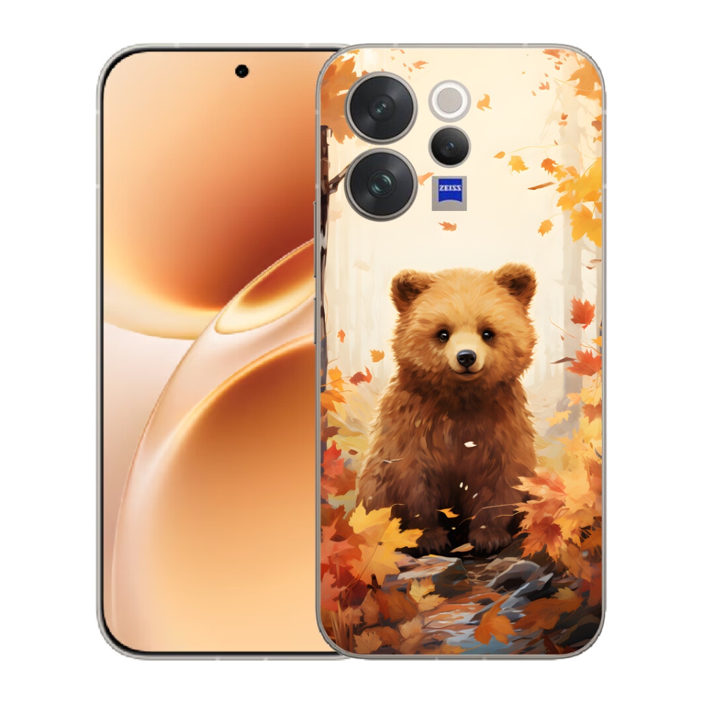 mmCase géltok a Vivo V70-hez – medve az erdőben