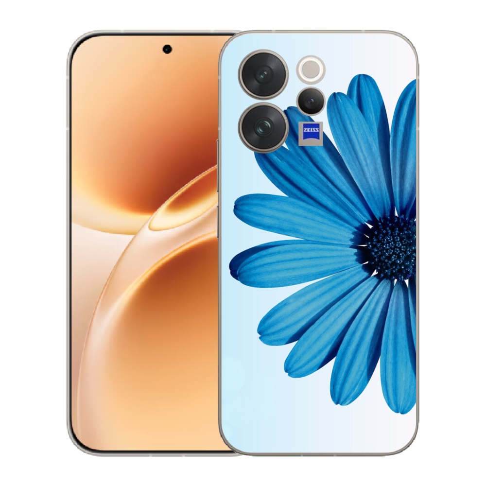 mmCase géltok a Vivo V70-hez – kék margaréta