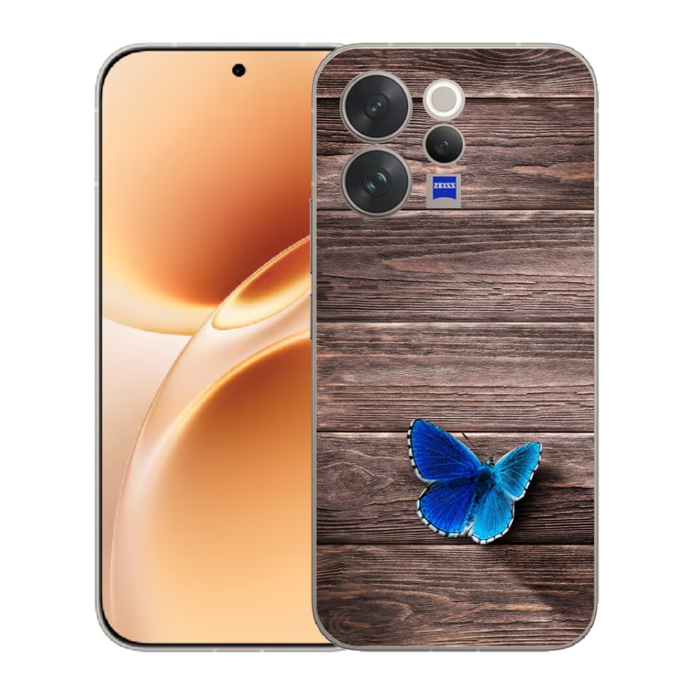 mmCase gél tok a Vivo V70-hez – kék pillangó 1