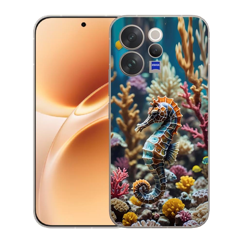 mmCase géltok a Vivo V70-hez – tengeri csikóhal 2
