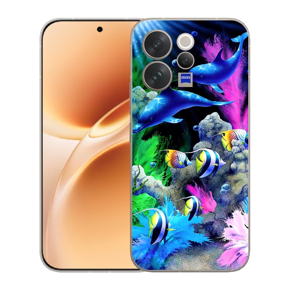 mmCase géltok a Vivo V70-hez – tengeri világ