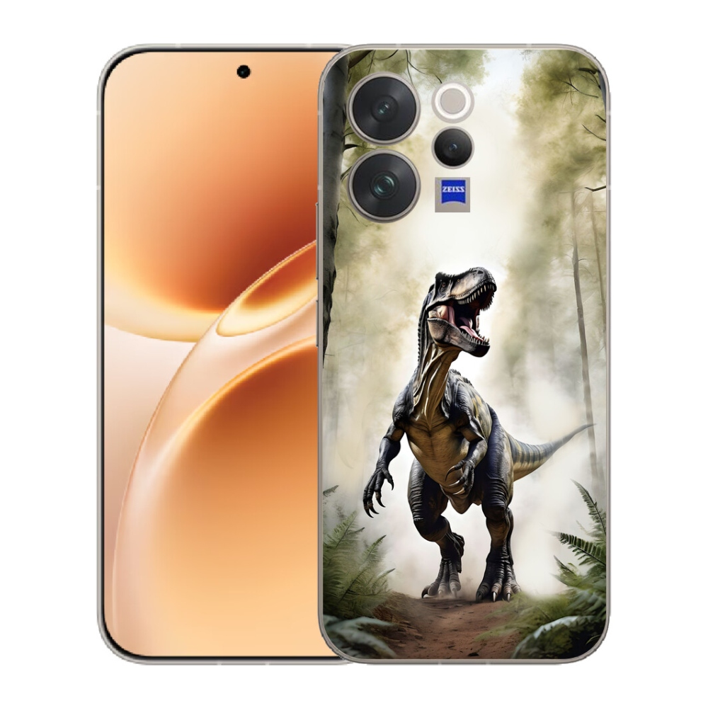 mmCase gél tok a Vivo V70-hez – dühös T-Rex