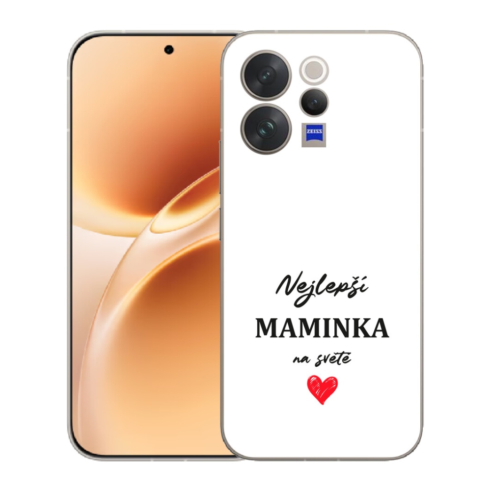 mmCase géltok a Vivo V70-hez – „A legjobb anyuka” 1, fehér háttérrel