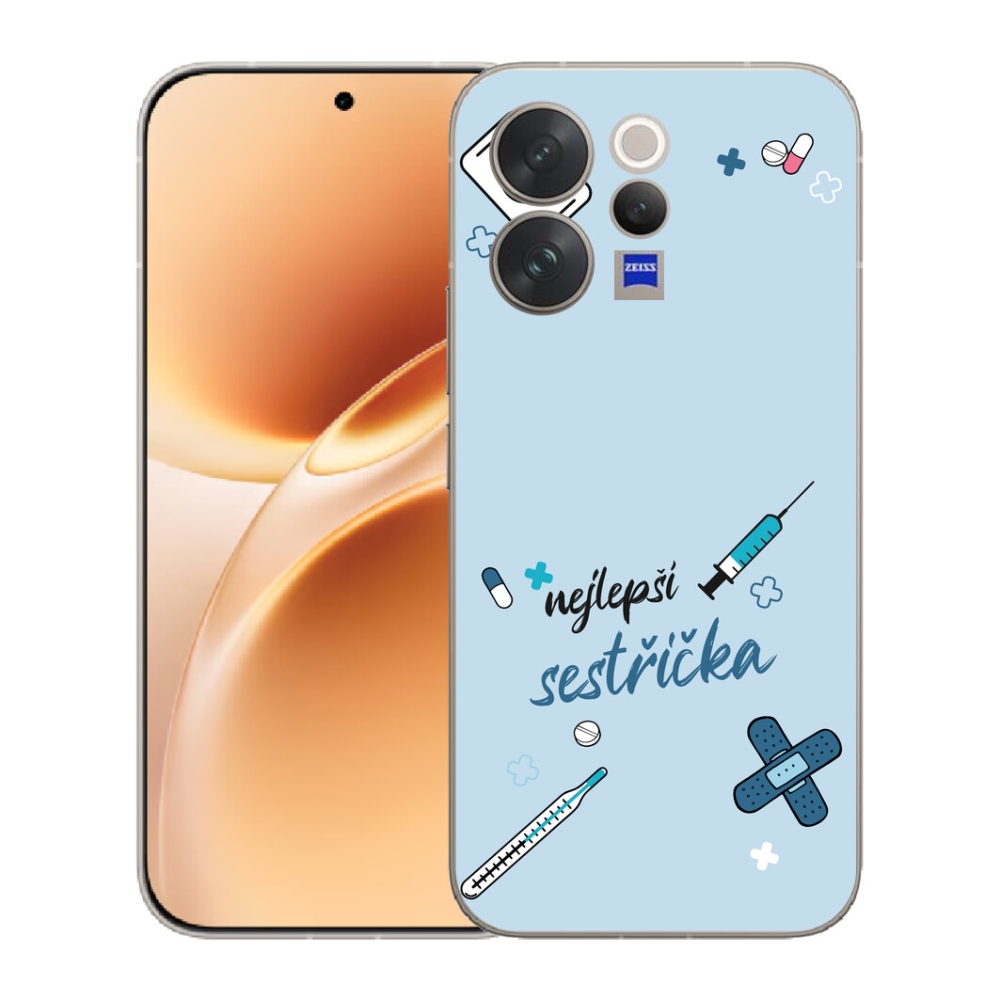 mmCase géltok a Vivo V70-hez – a kék háttér legjobb kiegészítője