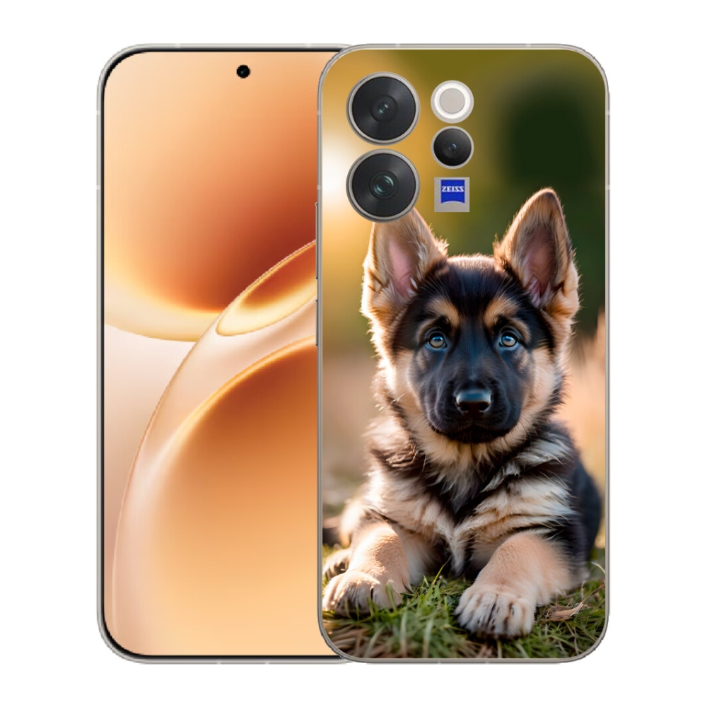 mmCase géltok a Vivo V70-hez – német juhászkutya a természetben