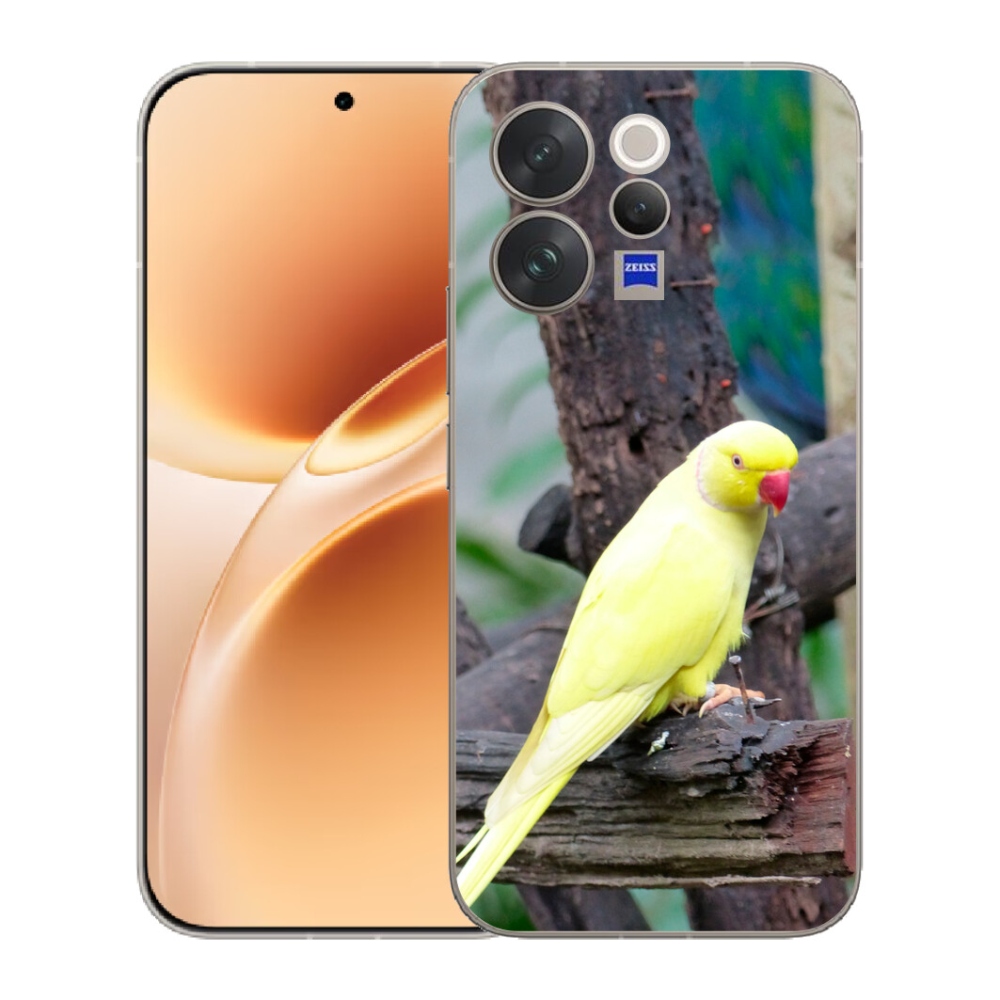 mmCase géltok a Vivo V70-hez – sárga alexandri papagáj