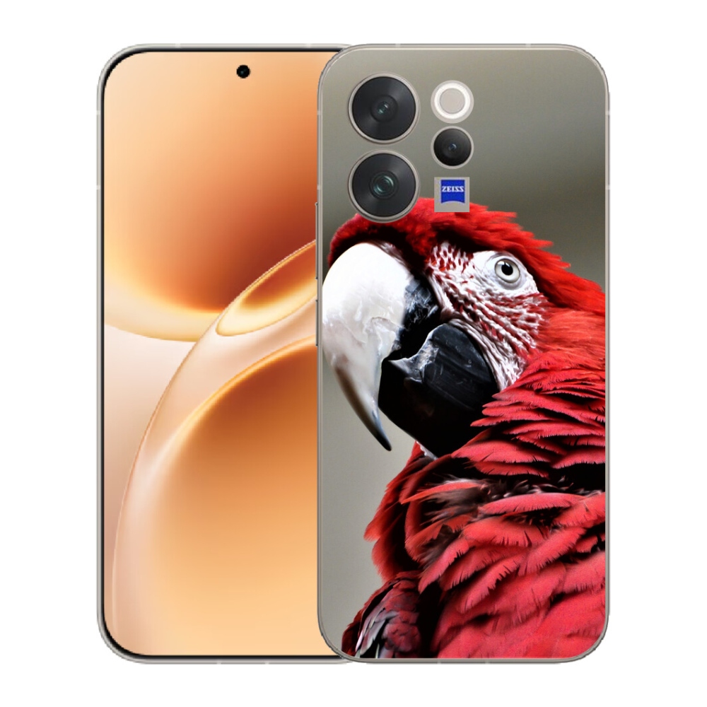 mmCase géltok a Vivo V70-hez – vörös ara papagáj