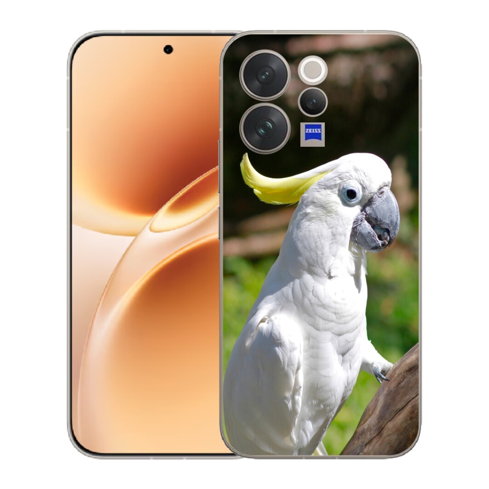mmCase géltok a Vivo V70-hez – kakadu papagáj 2