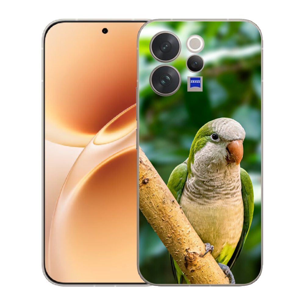 mmCase géltok a Vivo V70-hez – papagáj és szerzetes
